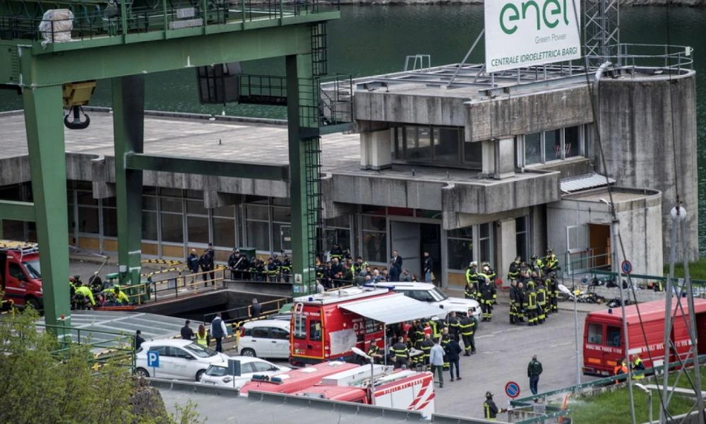 Ιταλία: Έκρηξη σε κέντρο παραγωγής υδροηλεκτρικής ενέργειας - 3 νεκροί και 4 αγνοούμενοι μέχρι στιγμής